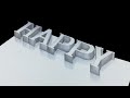 How to Draw a 3D Letter Happy step by step | Drawing 3D Text art 2019 | Calligraphy Skills