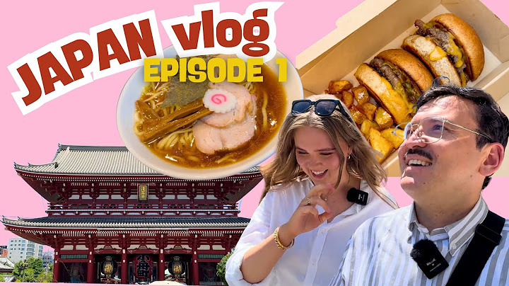 Taste-tester burgere, streetfood & ramen i Tokyo! 🍔🍜🇯🇵 (Japan vlog episode 1)