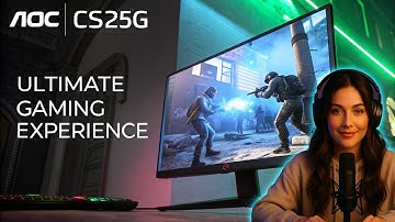 AOC launches CS25G monitor, marking collaboration with legendary FPS game Counter Strike 2