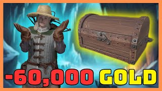 Looting and Losing the GOLD COIN CHEST | Rarest Item | Dark and Darker
