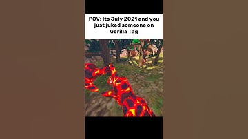 Gorilla Tag in the big 25💔 #gorillatag #vr Gorilla Tag Nostalgia
