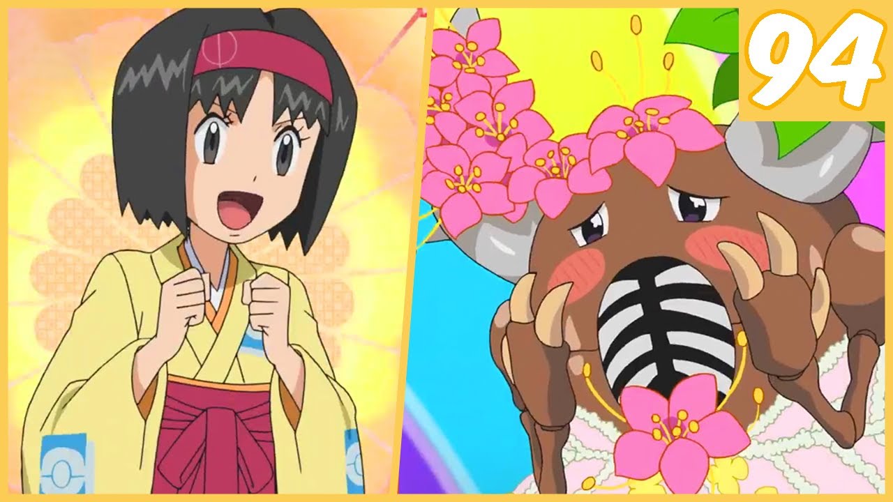 ◓ Anime Pokémon Journeys (Pokémon Jornadas Supremas) • Episódio 94: A perda  de Heracross e a Pinsir apaixonada!