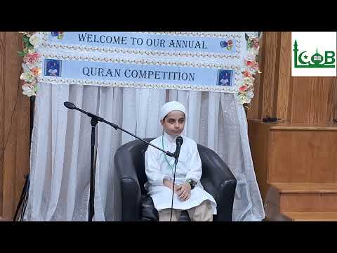 Hameem Pirzada | ICOB Quran Competition 2024 | at ICOB Academy | NJ USA
