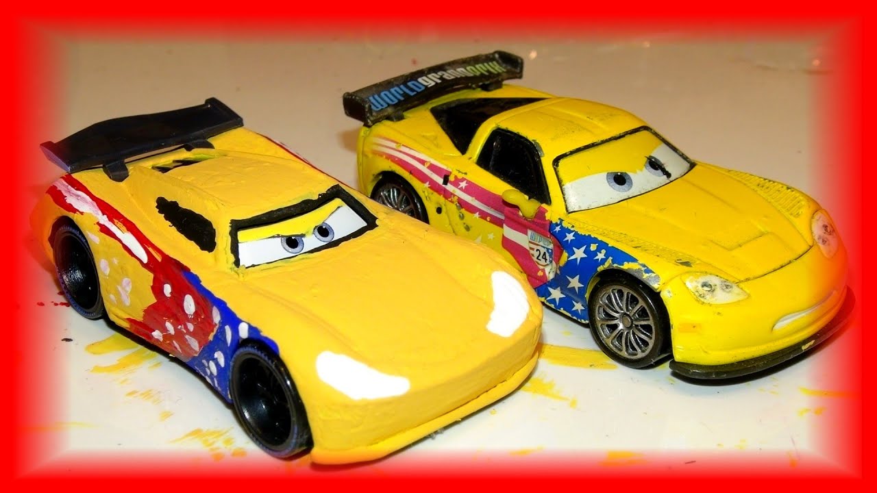 Pixar Cars Customs Jeff Gorvette Next Generation Car from Jackson Storm ...