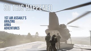 Arma 3 - So this Happened! An amazing extraction! #arma3