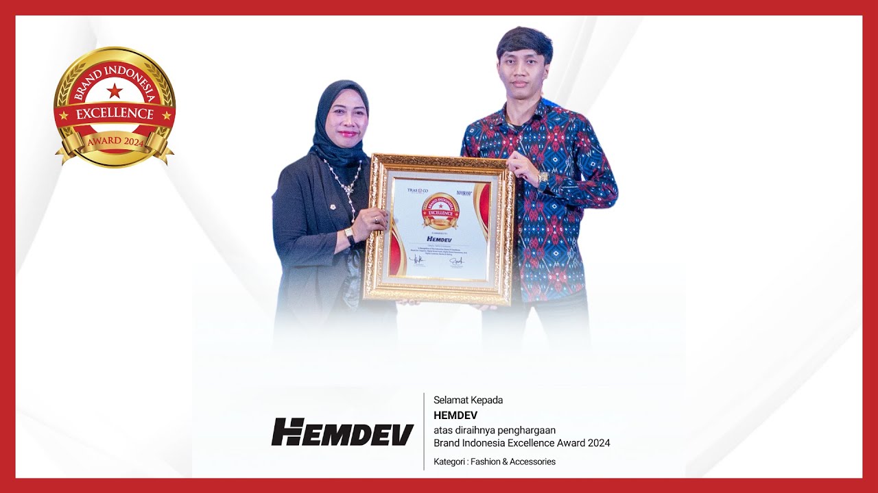 HEMDEV Raih Brand Indonesia Excellence Award 2024 - YouTube