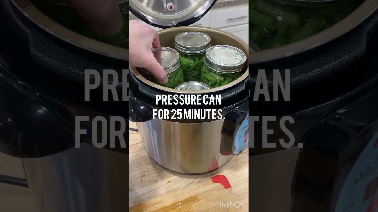 Bulk green beans procrastination Nesco Smart Canner BRILLIANT canning canningandpreserving