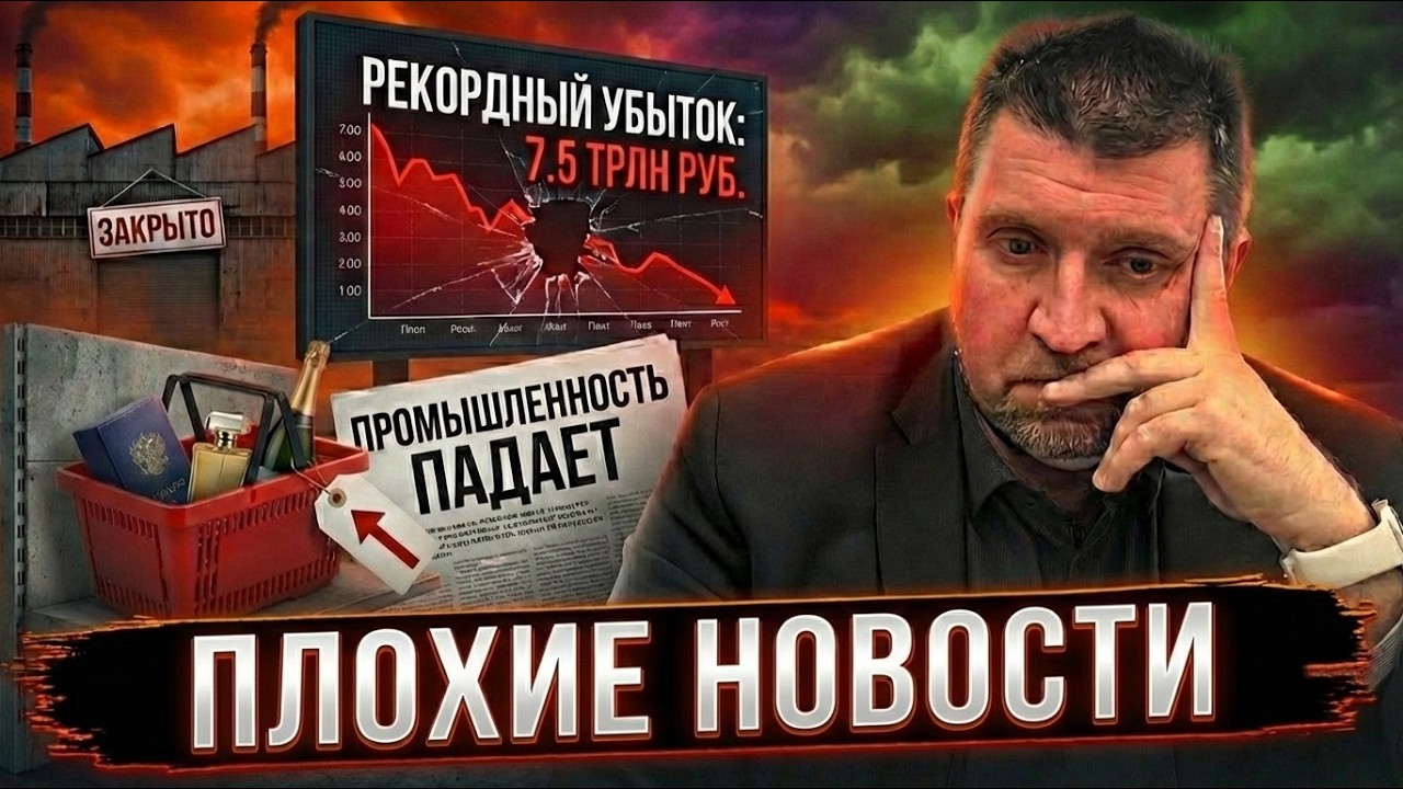 Тревожные заголовки.. Слишком много плохих новостей.. || Дмитрий Потапенко*