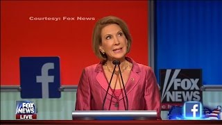 Carly Fiorina: Donald Trump Is Frontrunner, Good For Him Carly Fiorina: Donald Trump Is Frontrunner, Good For Him