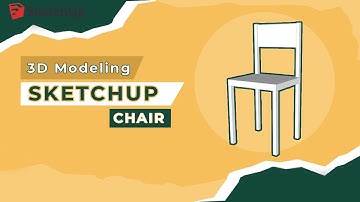 3D MODELING KURSI SKETCHUP PEMULA | SKETCHUP TUTORIAL FURNITURE
