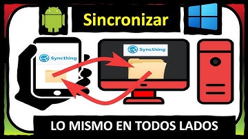 Cómo Sincronizar archivos en Android y PC. Fácil y Gratis
