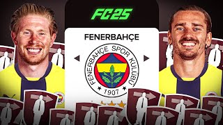 SADECE SERBEST FUTBOLCULARLA FENERBAHÇE REBUİLD ! EA FC 25 REBUİLD