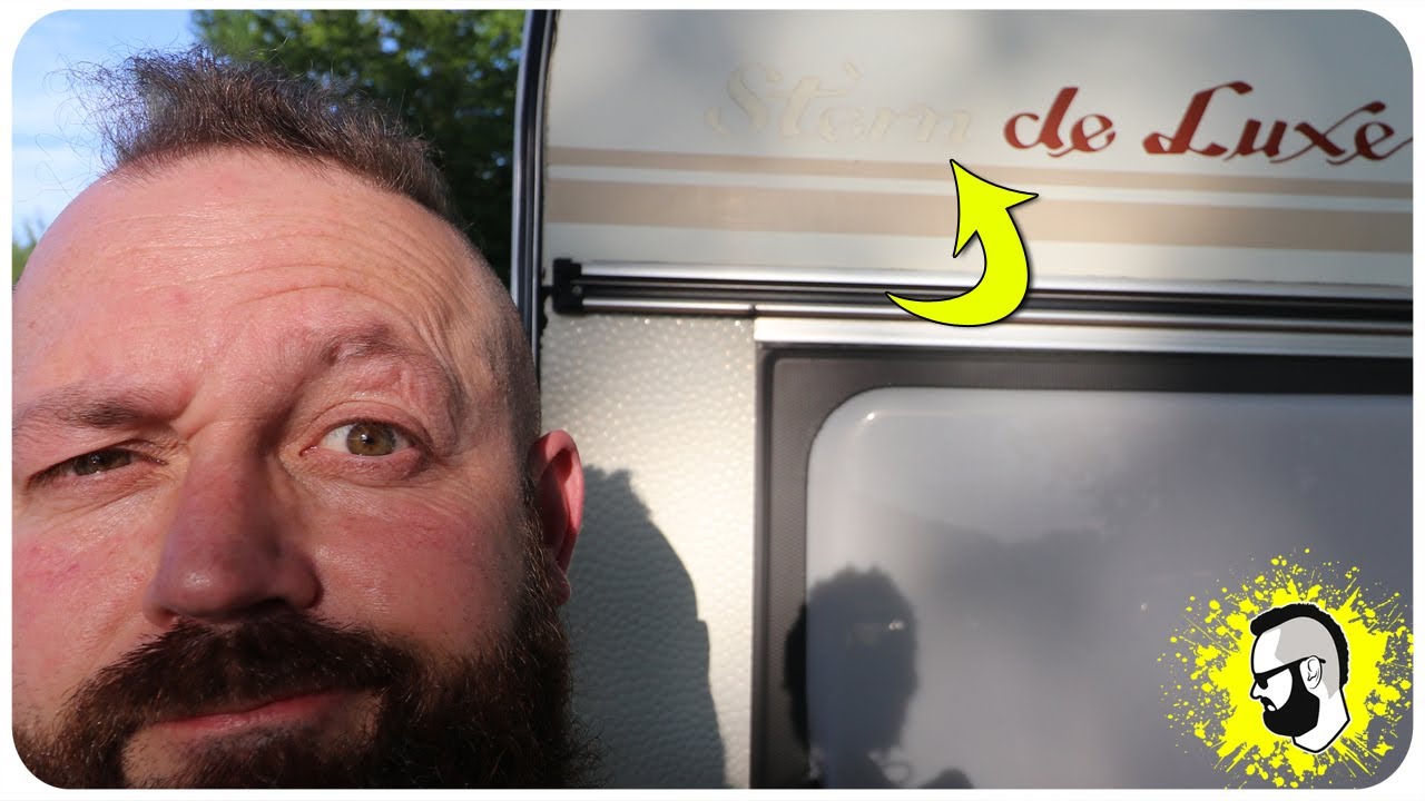 Wie Man 40 Jahre Alte Aufkleber Entfernt Wohnwagen Doku 11 Youtube