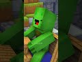 Fat JJ Launched Poor Mikey Into Space! #minecraft #shorts