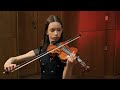 Wieniawski – Polonaise de Concert Op. 4, Emilia Linka – violin