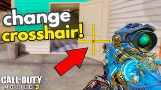 How To Get Custom Crosshair in COD MOBILE! screenshot 5