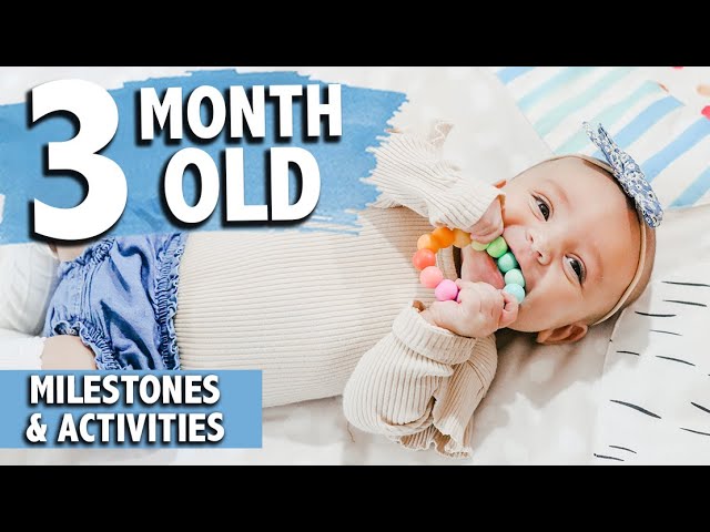 3 to 4 MONTH OLD: Baby Milestones & Play
