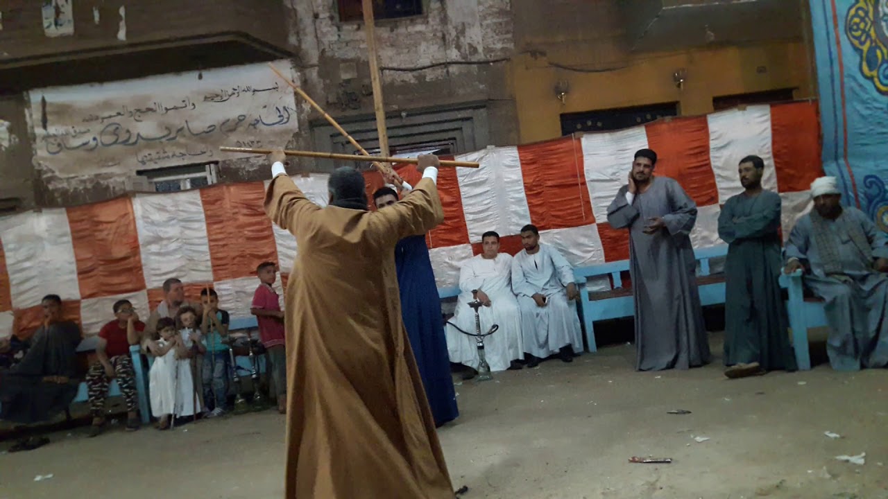 فارس التحطيب امين الفيومي و اخوه عمار الفيومي فرسان تحطيب البلينا