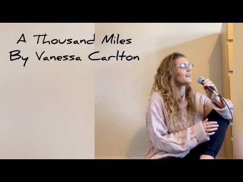 A Thousand Miles - Vanessa Carlton - Live Acoustic Cover
