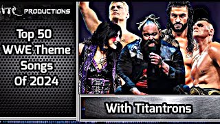 WWE Top 50 Theme Songs Of 2024