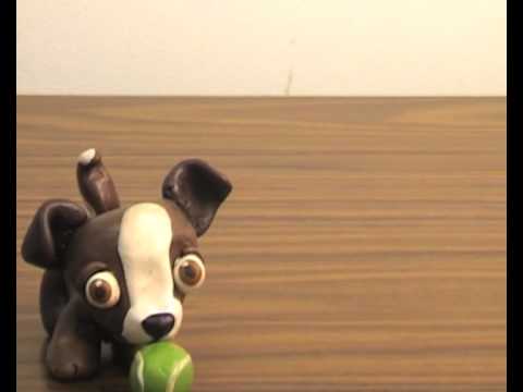 Claymation/Stopm...  Puppy Animation By Anna Dowling