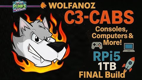 🔥 Wolfanoz C3-Cabs: Consoles, Computers & More! 🕹️💻 Raspberry Pi 5 1TB FINAL Build 🚀 1Terabyte ISH !