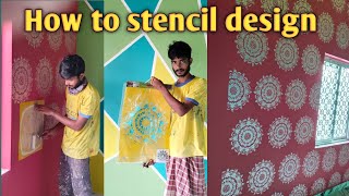 How To Stencil Design Painting Stencil 2