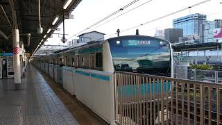 京浜東北線E233系1000番台 上野駅JK30 発車