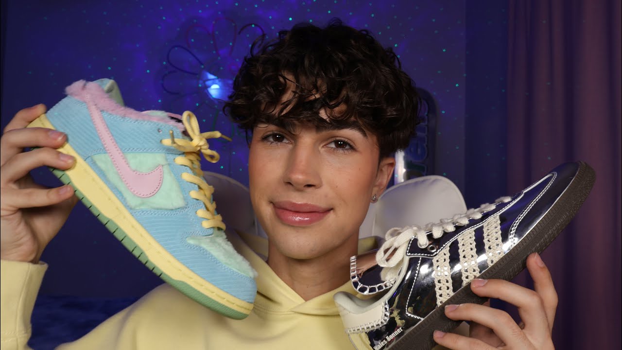 ASMR- Shoe Collection 👟 | Tapping, Scratching & Whispers