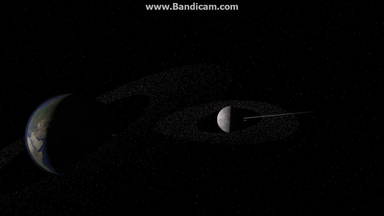Universe Sandbox 2 - Moon (w/ Rings) Crashes into Earth (w/ Rings ...