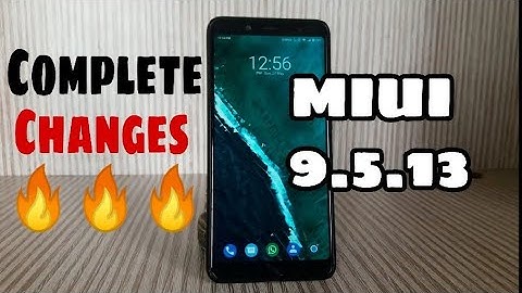 Redmi Note 5 Pro MIUI 9.5.13 update!!! | What