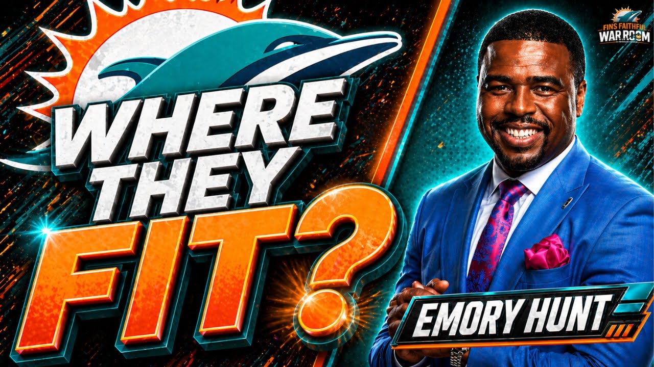 Where Do These Dolphins Draft Picks Fit? (Emory Hunt) - YouTube