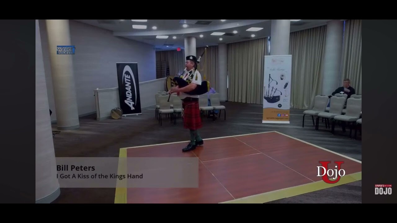 Bill Peters, January 2025 US Silver Medal Piobaireachd contest