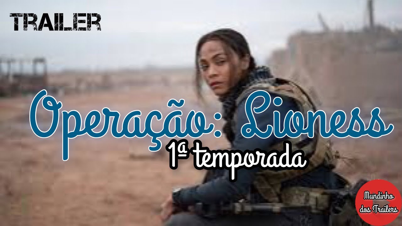 Série: Operação: Lioness: 1ª temporada / Paramount+ / Zoe Saldaña ...