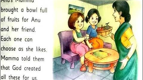 Class 1, Moral Science, Chapter 2, Revision by Anshika Michael