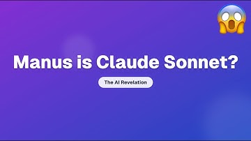 This Chinese AI Agent is just Claude Sonnet? #Manus