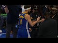 Klay Thompson asked them to move so he could complete his pregame ritual