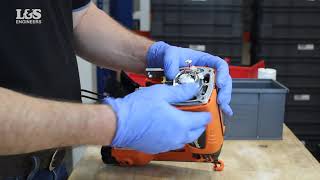 How to Change the Cylinder Head Circuit Board on a Paslode IM65 Nail Gun | L&S Engineers