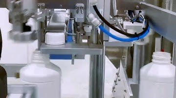 bottles capping machine automatic high speed caps feeding capper | máquina taponadora de botellas