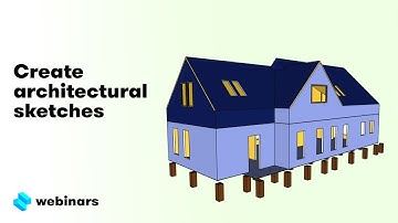 Design architectural sketches on your iPad | 3D design webinar