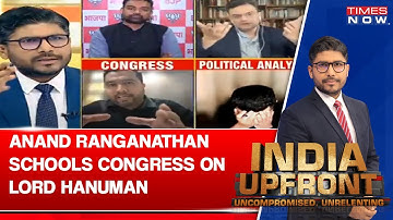 Anand Ranganathan Schools Congress Representative On Lord Hanuman & Women Worshipping Them