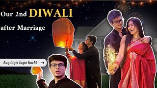 Our 2nd Diwali after Marriage | Tanshi Vlogs