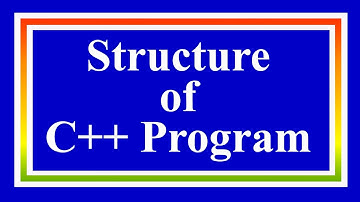 Understanding the Structure of C++ Program