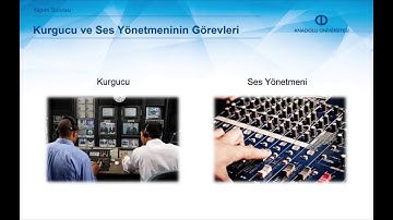 RADYO VE TELEVİZYONDA PROGRAM YAPIMI - Ünite8 Özet