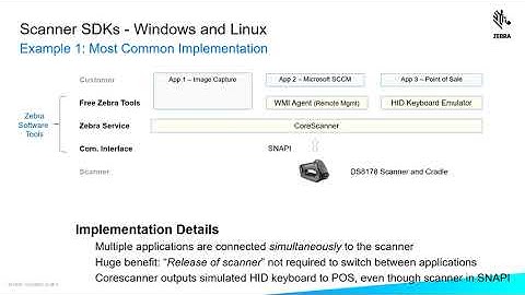 Demo: Scanner SDK Walkthrough (Windows and Linux) | Zebra
