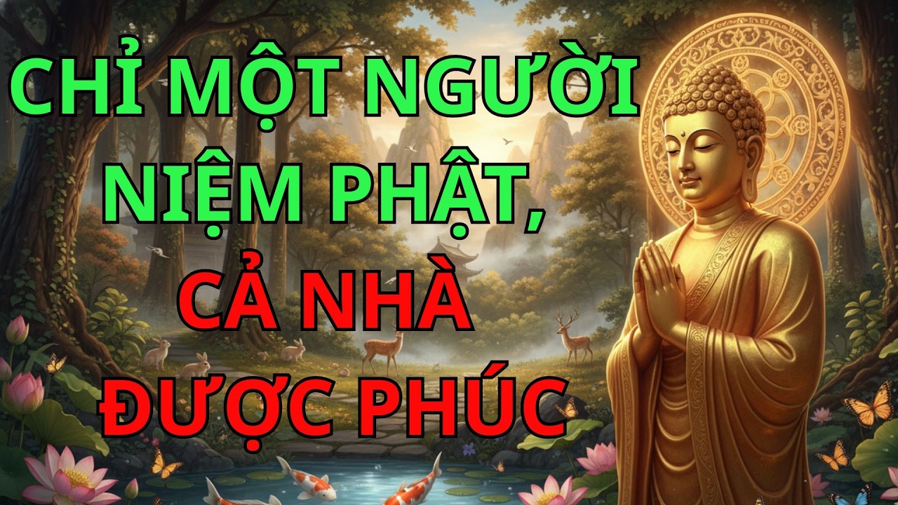 Lời Phật Dạy: Nhà Nào Có Người Biết Niệm Phật, Là Phúc Báo Cho Cả Gia Đình –  Nên Nghe Một Lần!