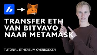 Ethereum overmaken van Bitvavo naar MetaMask wallet + Whitelist  Tutorial