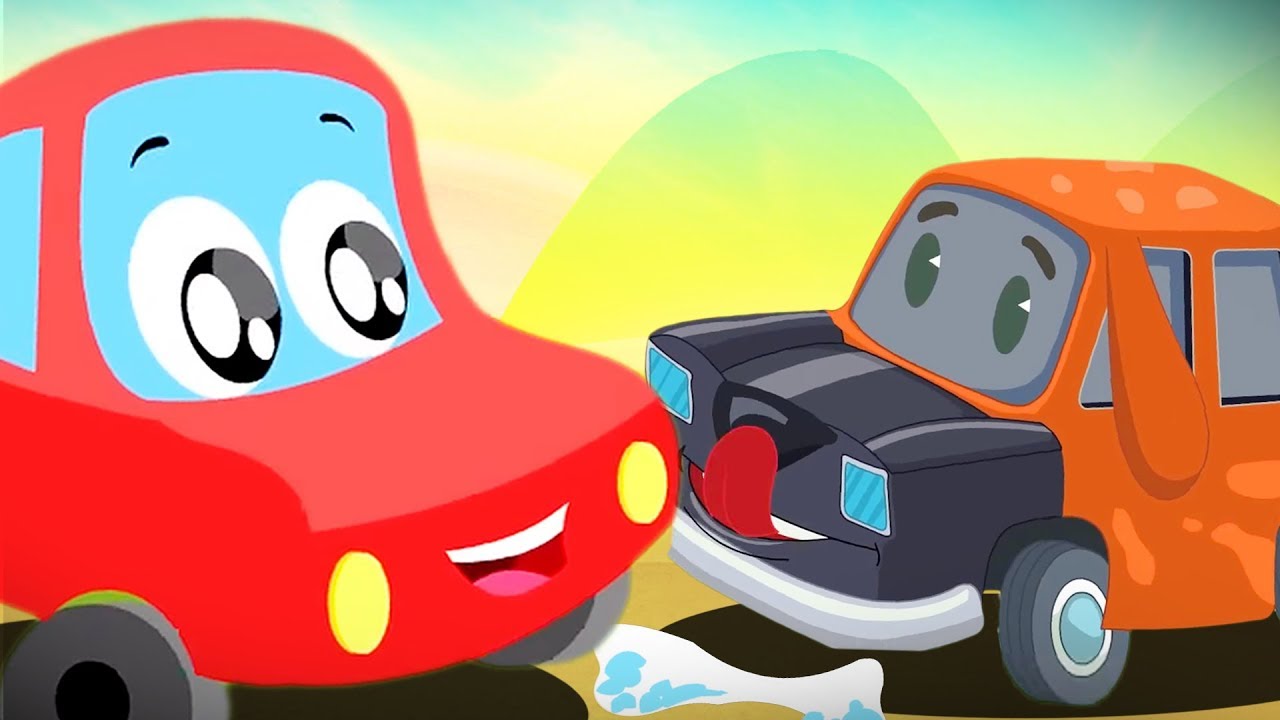 Dog Song Little Red Car Video For Toddlers Nursery Rhyme For