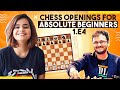 1.e4 - Chess Openings for Absolute Beginners (Elo-0 to 600) | ft. @Suhani Shah