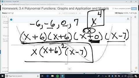 DECO 1314, 3.4 polynomial functions, graphs